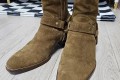 생로랑 16fw 스웨이드 하네스 부츠