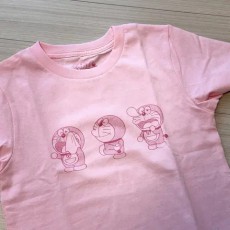 도라에몽 핑크 티셔츠 140 새상품