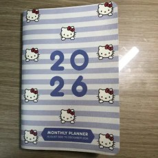 헬로키티 2025-2026 먼슬리 미니 플래너