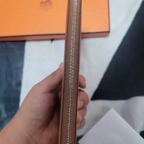 에르메스 실크인 장지갑