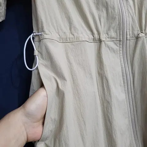 아노락 자켓식 원피스