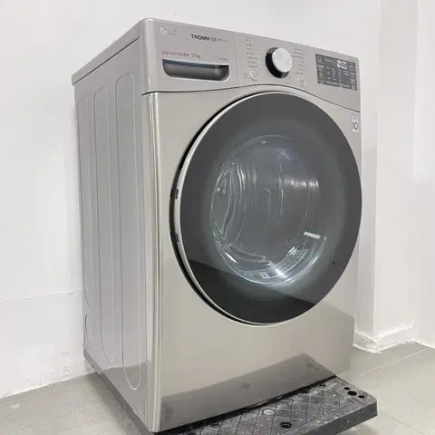 332 LG 트롬 17kg 듀얼인버터 중고건조기 스팀 스마트케어 스팀통살