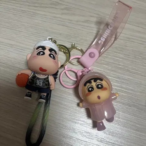 산리오 짱구 루피 등 캐릭터 키링 인형